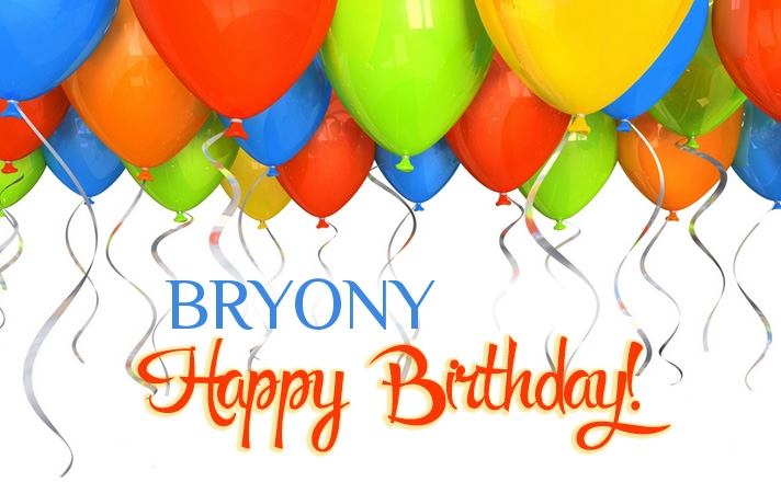 Birthday Greetings Bryony