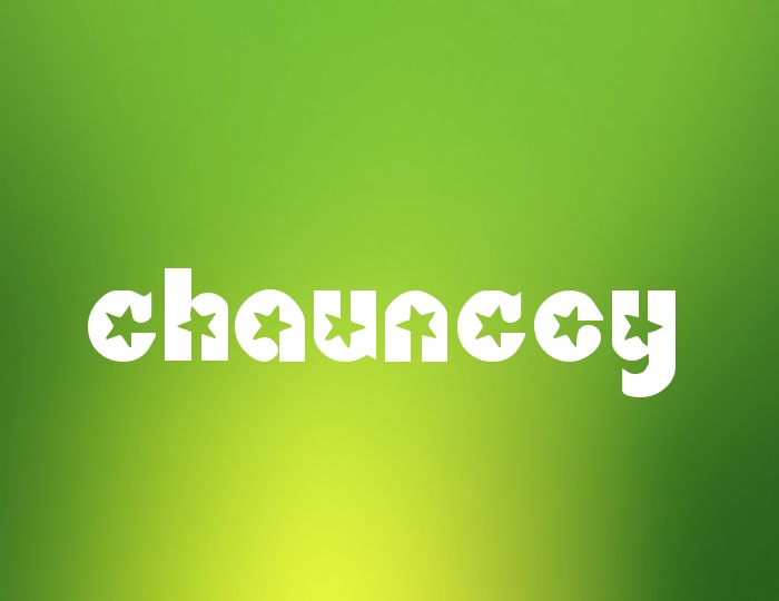 Pictures with names Images names CHAUNCEY