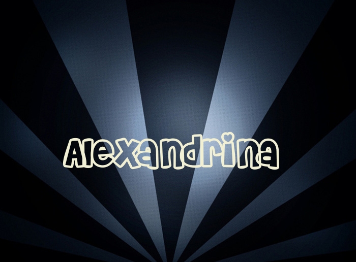 Pictures with names Alexandrina