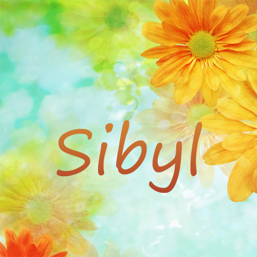 Pictures with names Sibyl