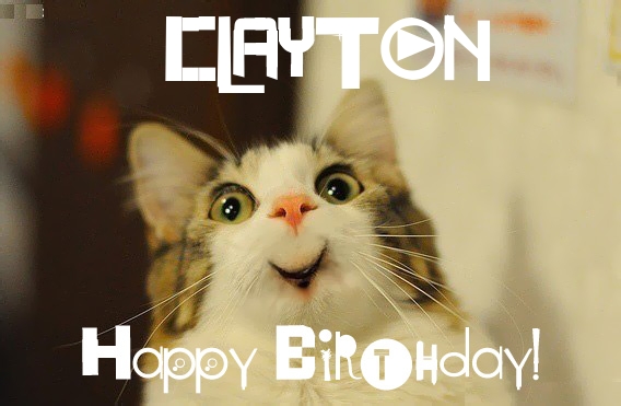 Funny Birthday for CLAYTON Pics.