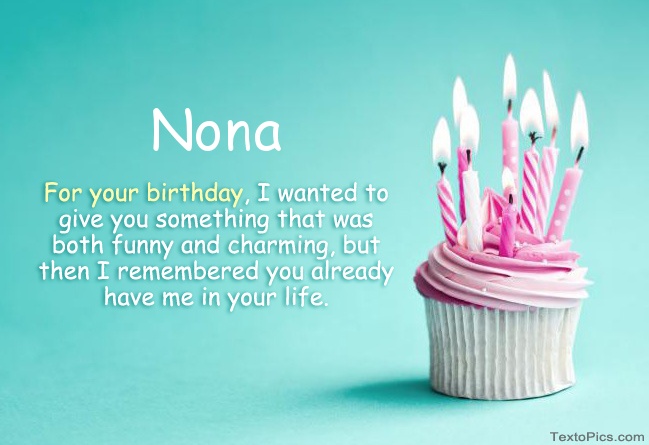 Happy Birthday Nona in pictures