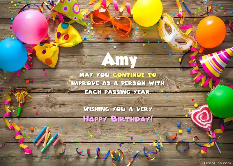 Funny pictures Happy Birthday Amy