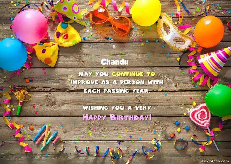 Funny pictures Happy Birthday Chandu