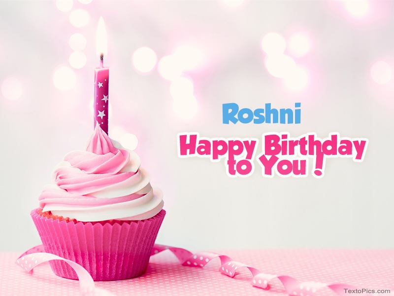 Gifts Happy Birthday Roshni Name Printed Coffee Mug