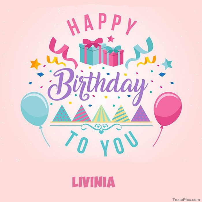 Livinia - Happy Birthday pictures