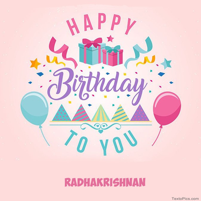 Radhakrishnan - Happy Birthday pictures