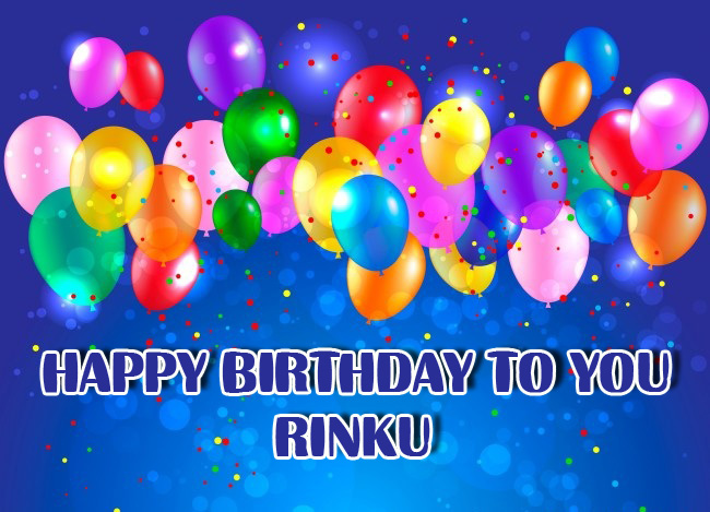 Happy Birthday to you Rinku image