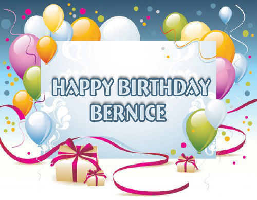 Happy Birthday BERNICE image