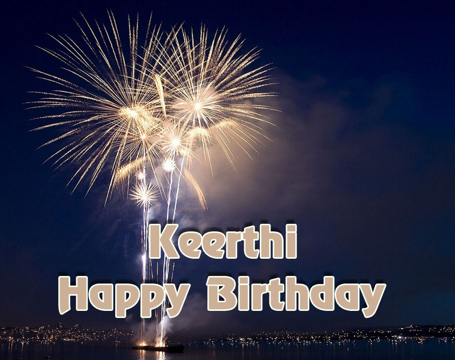Happy Birthday Keerthi