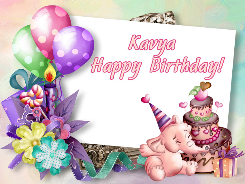 Kavya Happy Birthday!