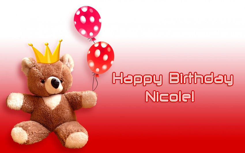 Nicole Happy Birthday!