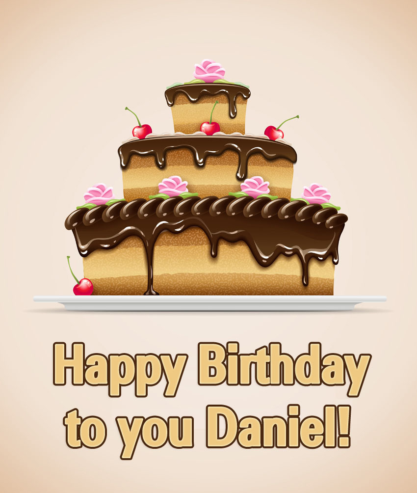 Daniel Happy Birthday to you!.