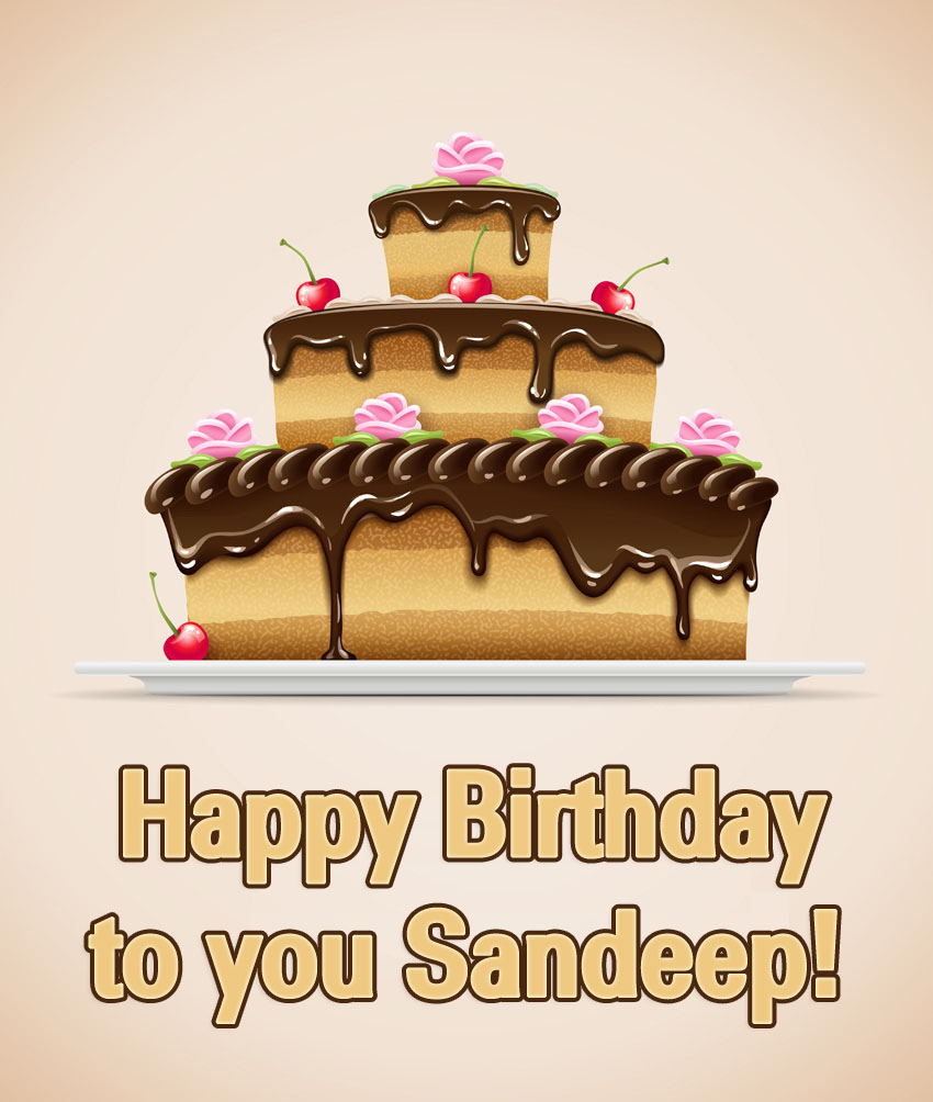 Sandeep Happy Birthday to you!
