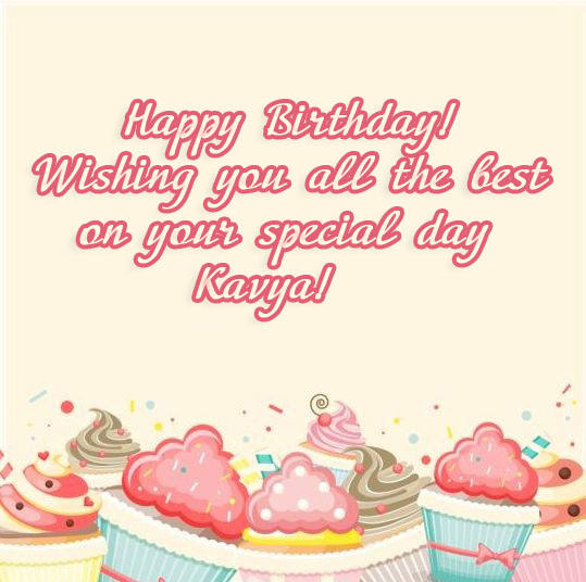 Kavya Happy Birthday