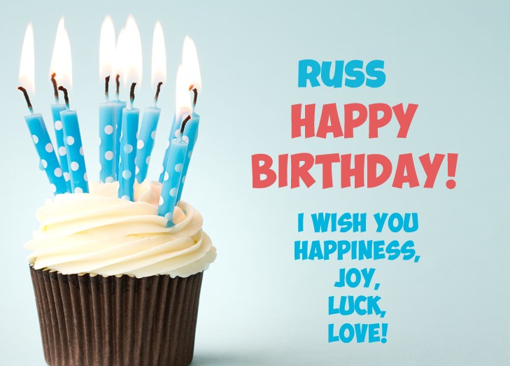 Happy birthday Russ pics