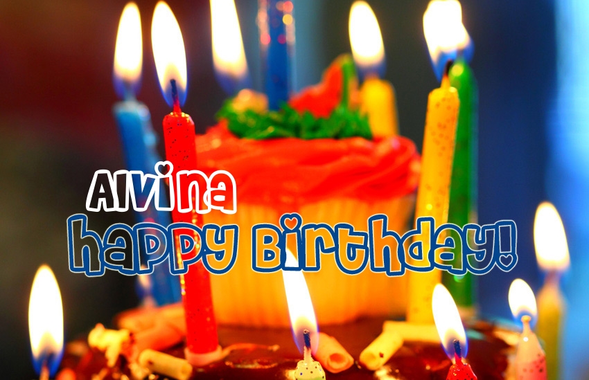 Happy Birthday Alvina image