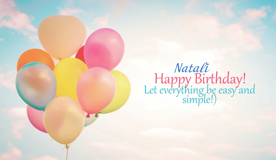Happy Birthday Natali images