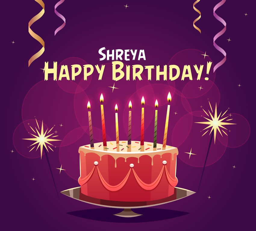 Happy Birthday Shreya GIFs - Download original images on Funimada.com