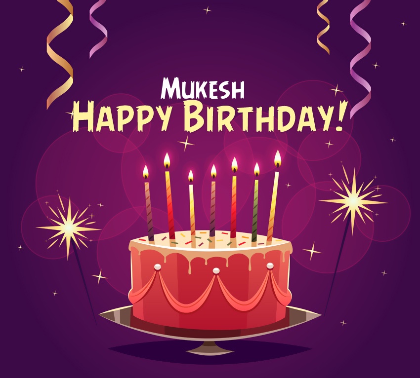 Happy Birthday Mukesh Image Wishes✓ - YouTube