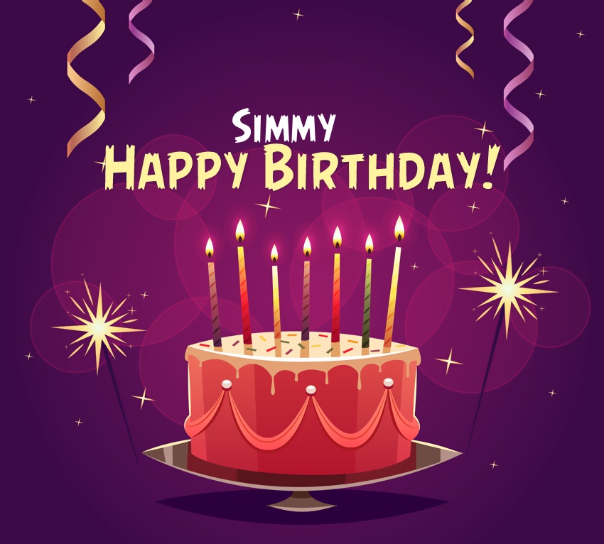 H2H CHOC & CAKES: Happy Birthday Simmy