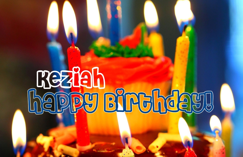 Happy Birthday Keziah image