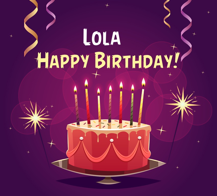 Happy Birthday Lola pictures.