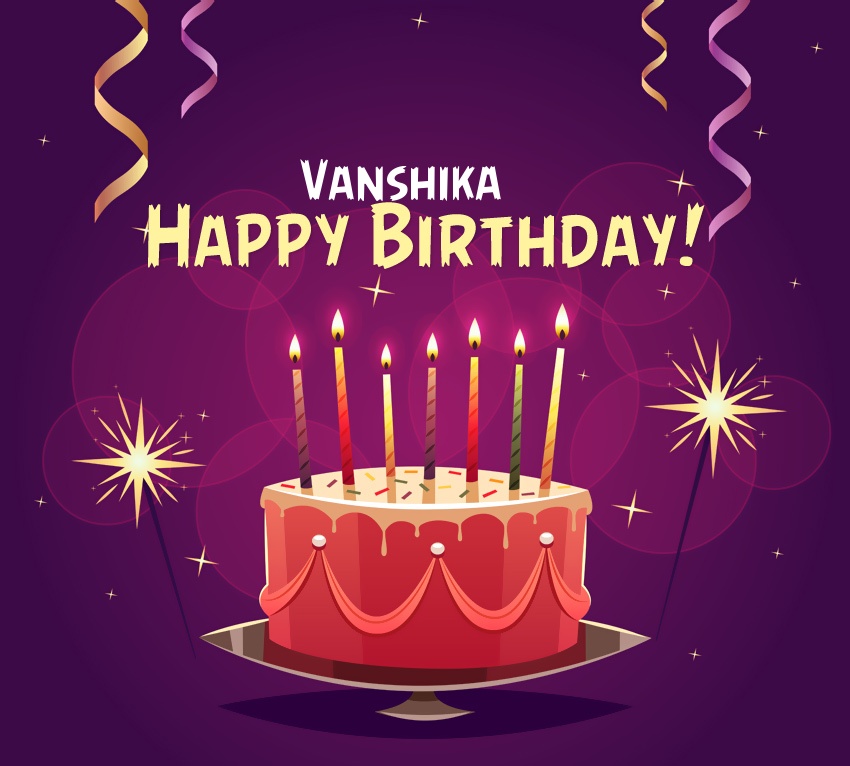 Happy Birthday Vanshika Image Wishes Lovers Video Animation - YouTube