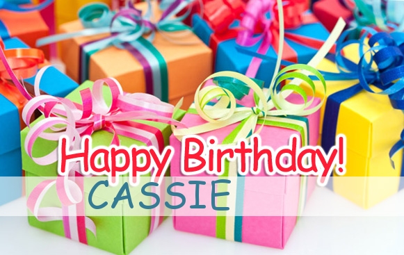Happy Birthday Cassie