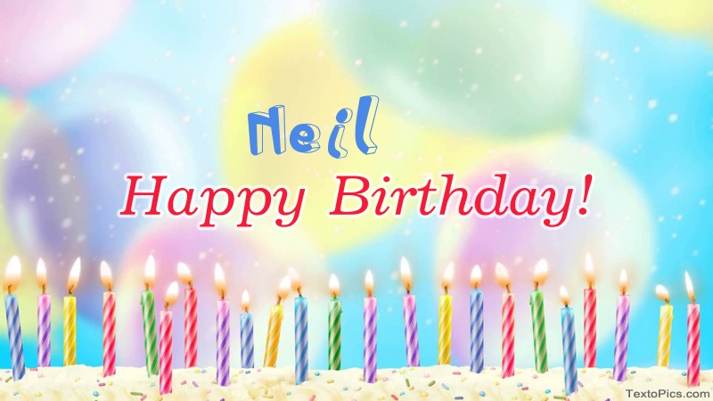 Cool congratulations for Happy Birthday of Neil