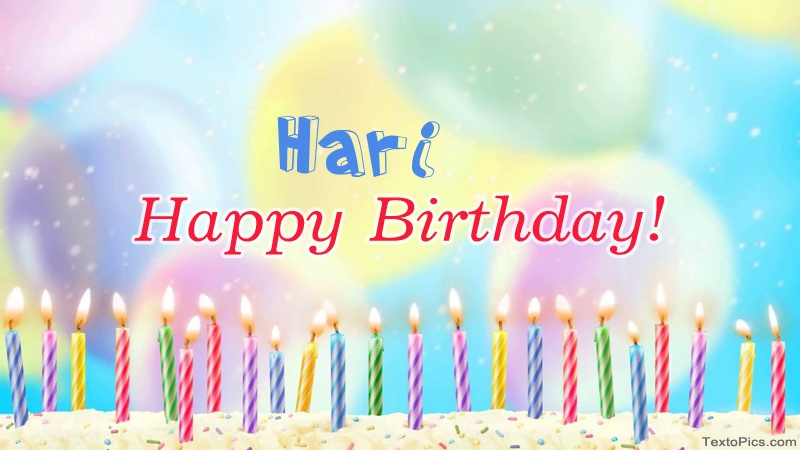 Happy Birthday Hari pictures congratulations.