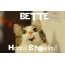 Funny Birthday for BETTE Pics