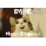 Funny Birthday for BYRNE Pics