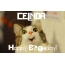 Funny Birthday for CELINDA Pics