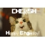 Funny Birthday for CHERISH Pics