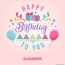 Alexander - Happy Birthday pictures