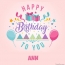Ann - Happy Birthday pictures