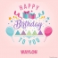 Waylon - Happy Birthday pictures