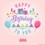 Ana - Happy Birthday pictures