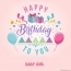 Baby girl - Happy Birthday pictures