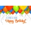 Birthday greetings CHELSIE