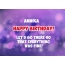 Happy Birthday cards for Annika