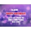 Happy Birthday cards for Blaine
