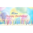 Cool congratulations for Happy Birthday of Aline