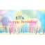 Cool congratulations for Happy Birthday of Ella