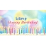 Cool congratulations for Happy Birthday of Lamp