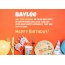 Congratulations for Happy Birthday of Baylee