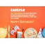 Congratulations for Happy Birthday of Carlyle