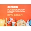 Congratulations for Happy Birthday of Quentin