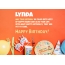 Congratulations for Happy Birthday of Lynda